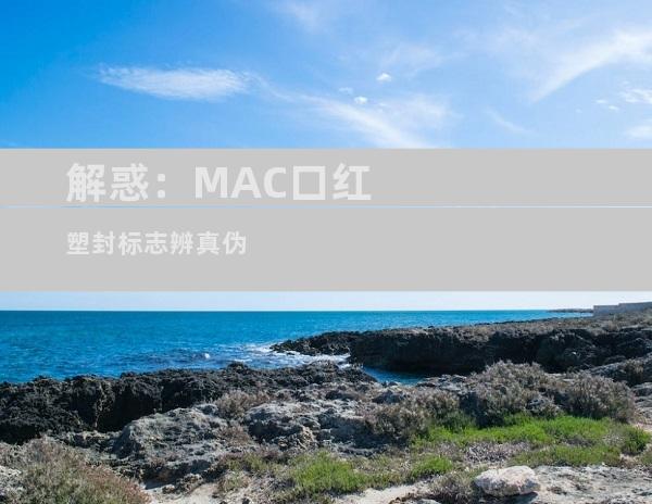 解惑：MAC口红塑封标志辨真伪